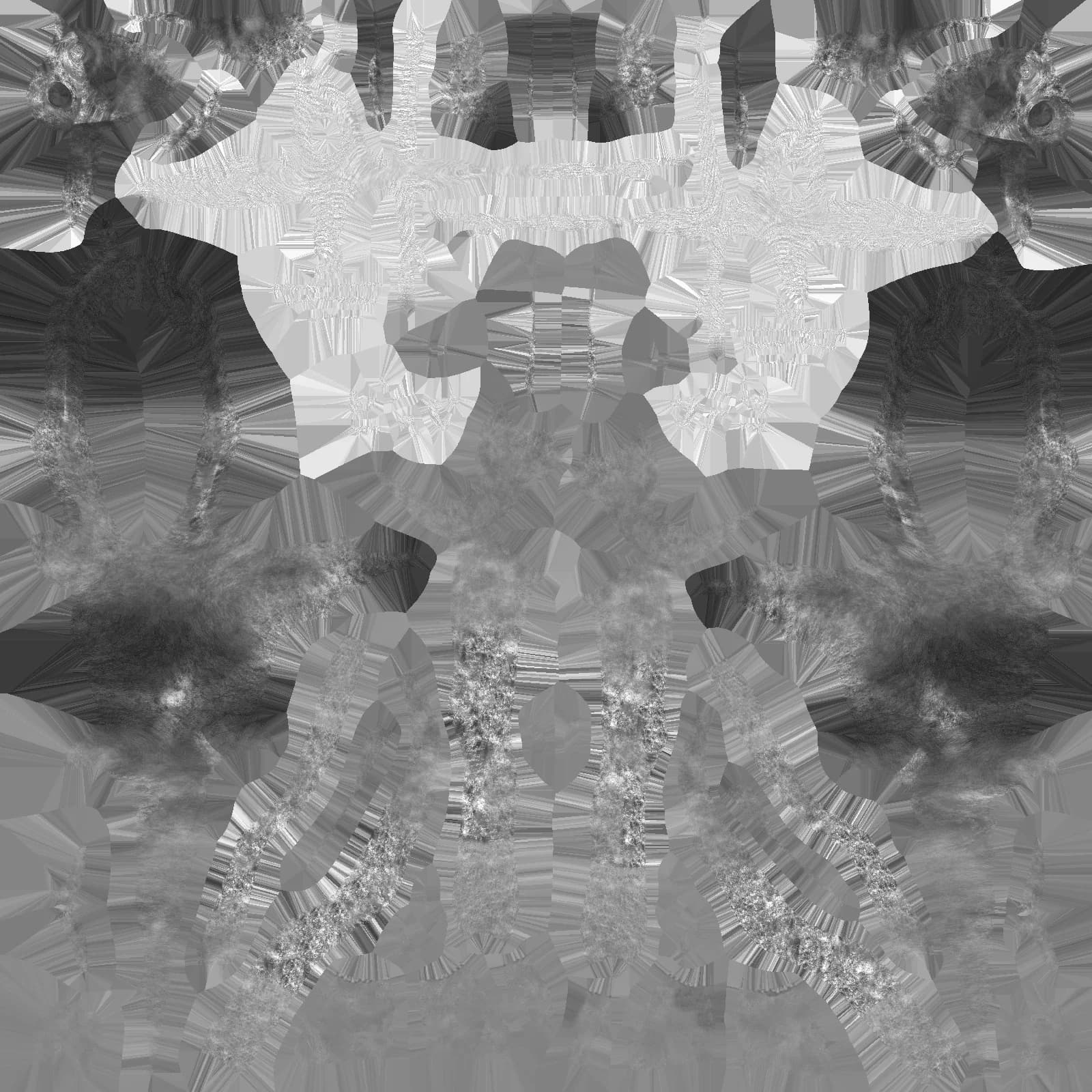 Projet Faune Roughness texture map
